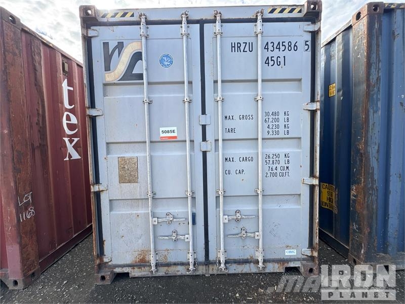40 ft High Cube Storage Container Container αποθήκευσης