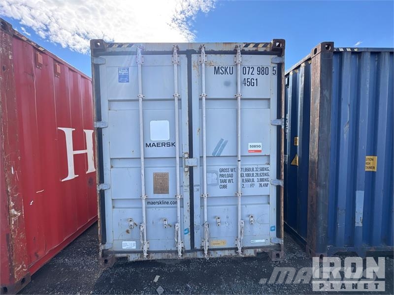 40 ft High Cube Storage Container Container αποθήκευσης
