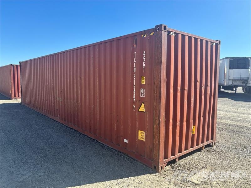 40 ft High Cube Storage Container Raktárkonténerek