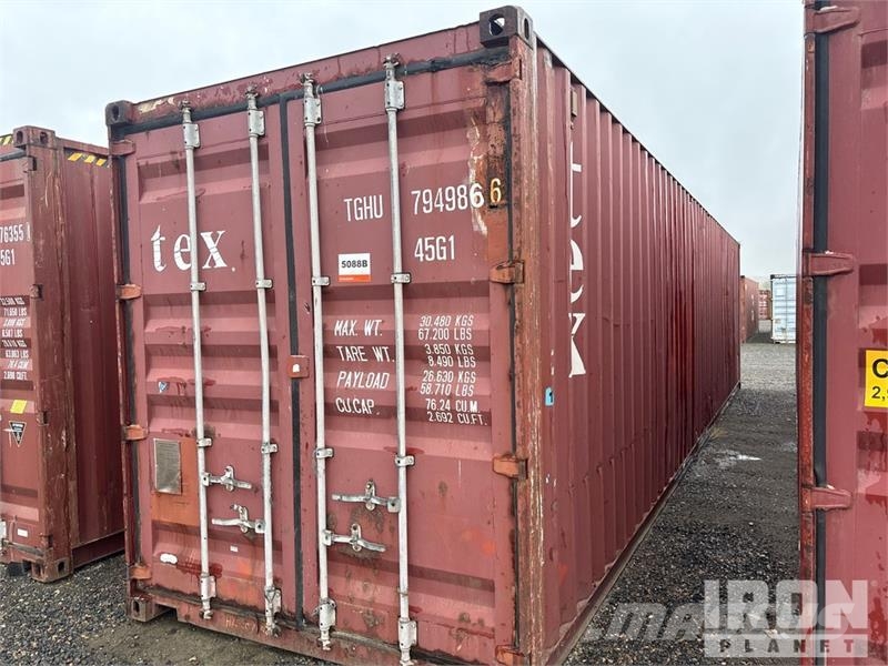 40 ft High Cube Storage Container Lagerbehälter