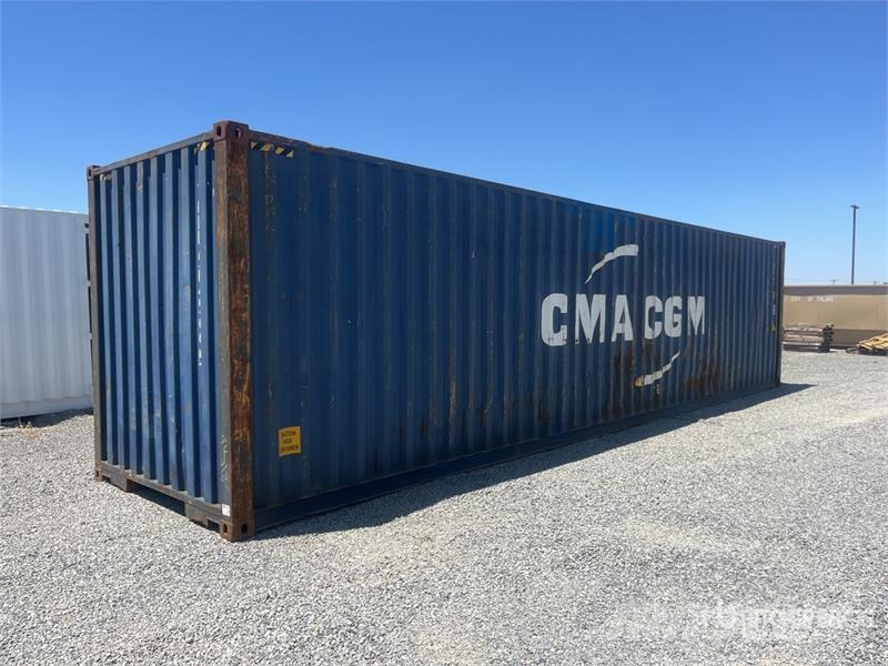  40 ft High Cube Storage Container Uzglabāšanas konteineri