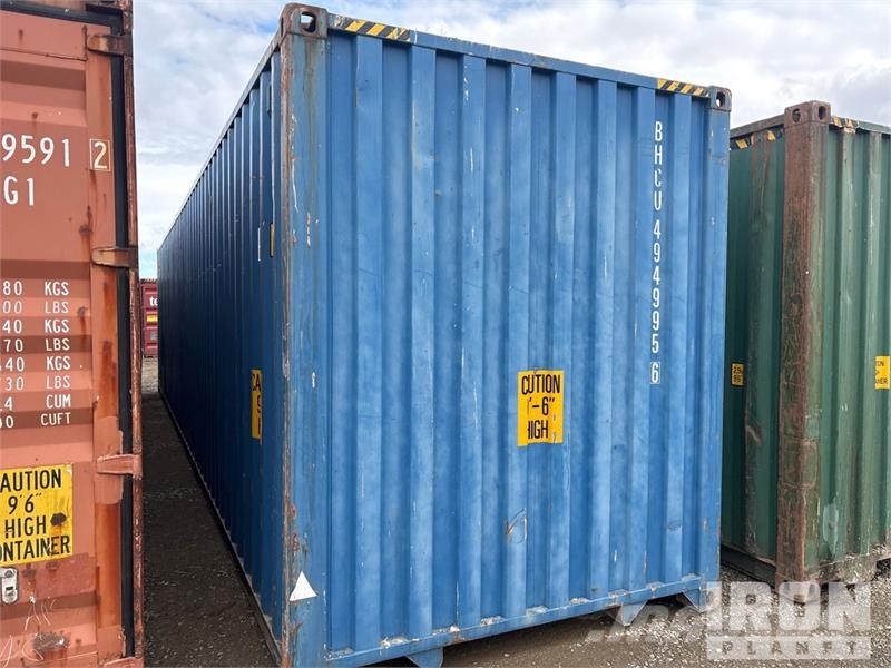 40 ft High Cube Storage Container Container αποθήκευσης