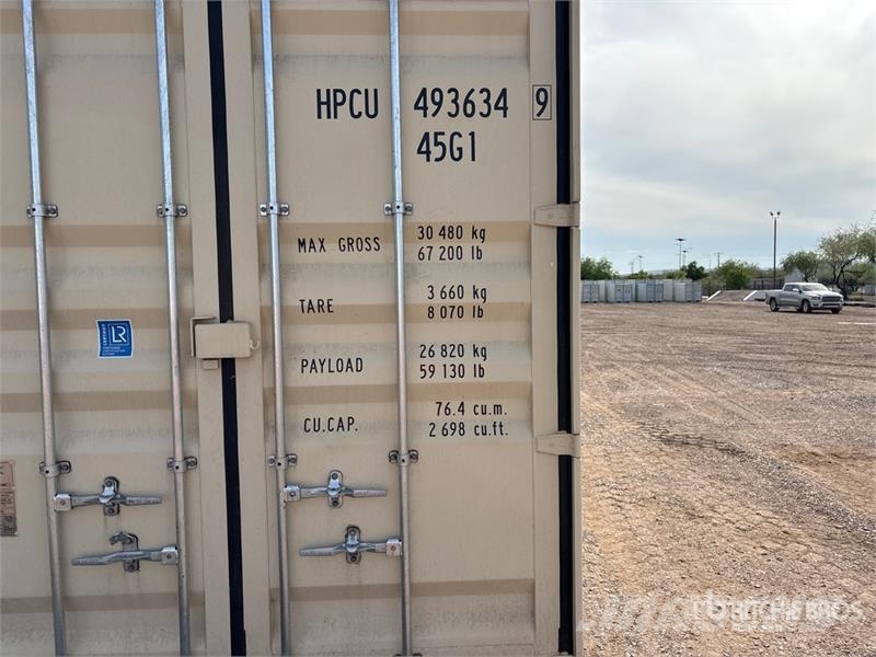  40 ft High Cube Storage Container حاويات تخزين