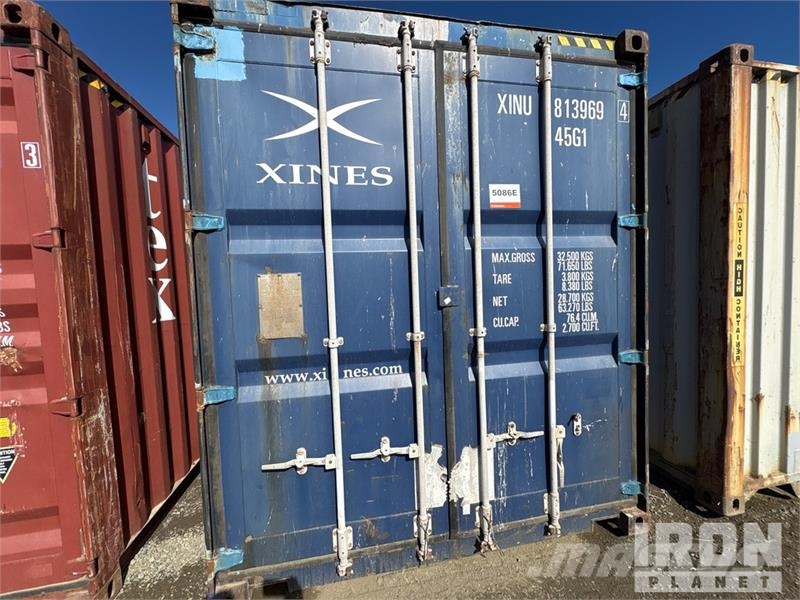 40 ft High Cube Storage Container Container αποθήκευσης