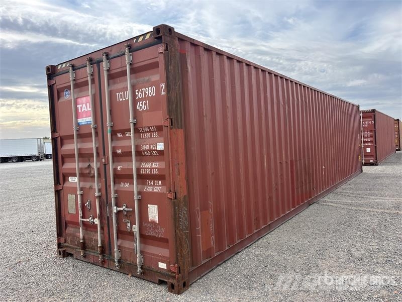 40 ft High Cube Storage Container Saugojimo konteineriai