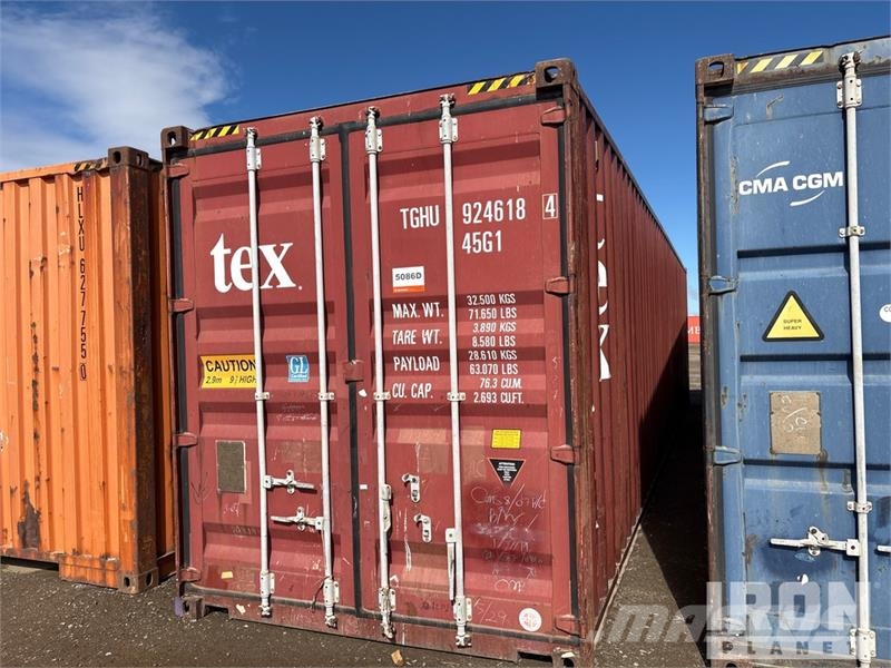  40 ft High Cube Storage Container Kontejnerji za skladiščenje