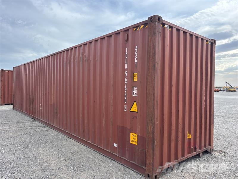 40 ft High Cube Storage Container Saugojimo konteineriai