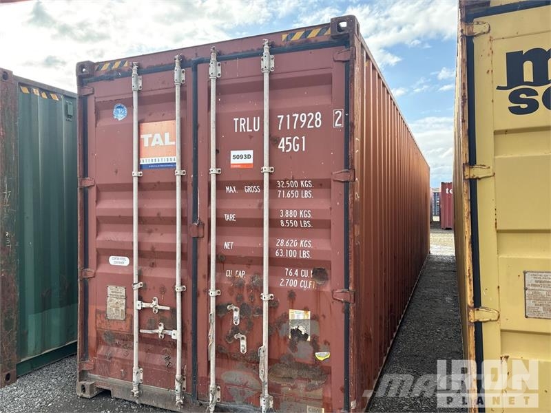 40 ft High Cube Storage Container Kontejnerji za skladiščenje