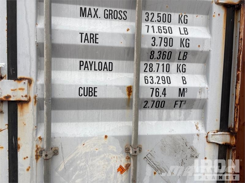 40 ft High Cube Storage Container Lagerbehälter