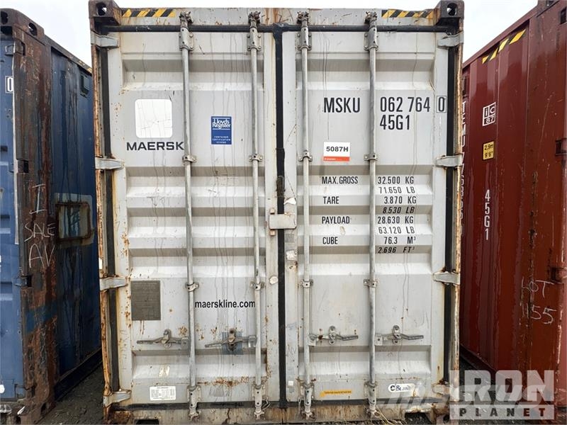 40 ft High Cube Storage Container Lagerbehälter