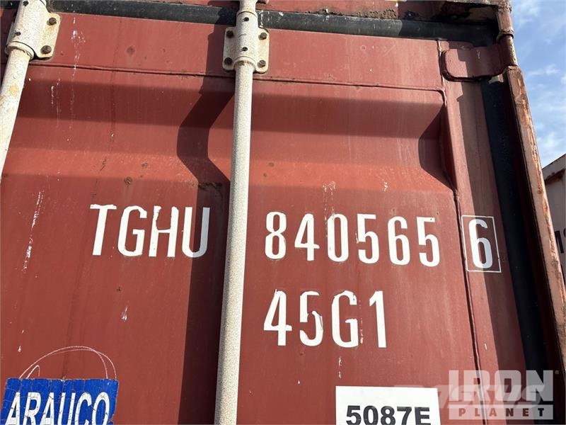 40 ft High Cube Storage Container 보관 컨테이너