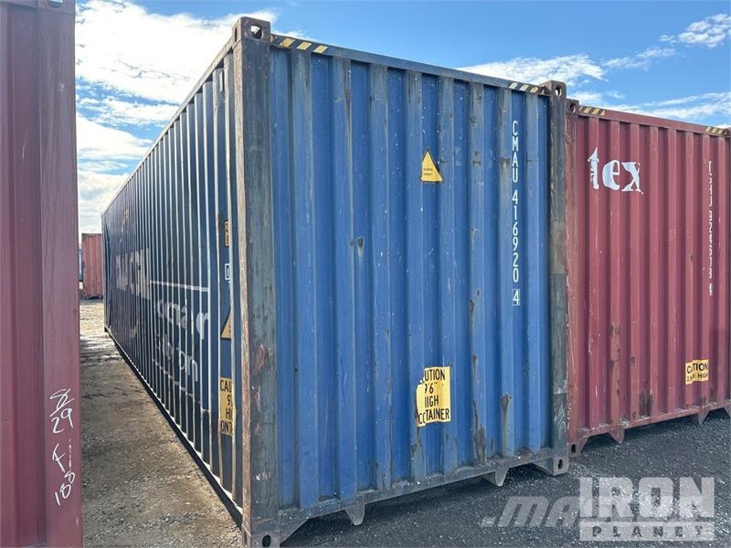 40 ft High Cube Storage Container Kontejnerji za skladiščenje