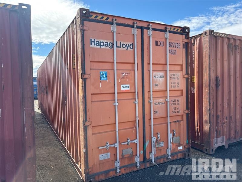 40 ft High Cube Storage Container Kontejnerji za skladiščenje