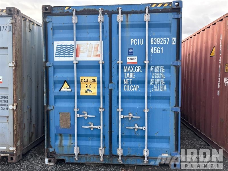 40 ft High Cube Storage Container Kontejnerji za skladiščenje
