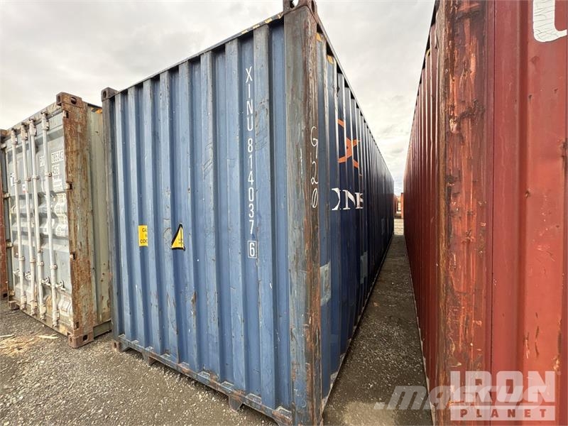 40 ft High Cube Storage Container Container αποθήκευσης