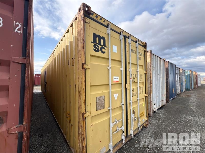 40 ft High Cube Storage Container Soojakud