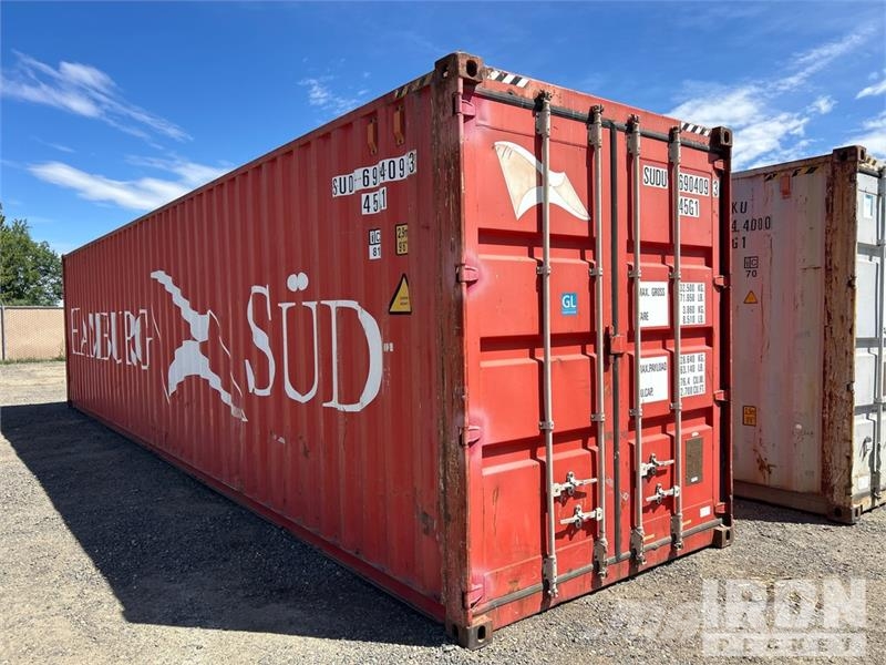 40 ft High Cube Storage Container Raktárkonténerek