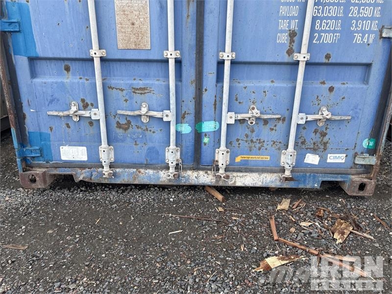 40 ft High Cube Storage Container 보관 컨테이너