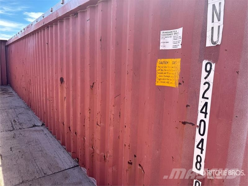 40 ft Open Top Storage Container Storage containers