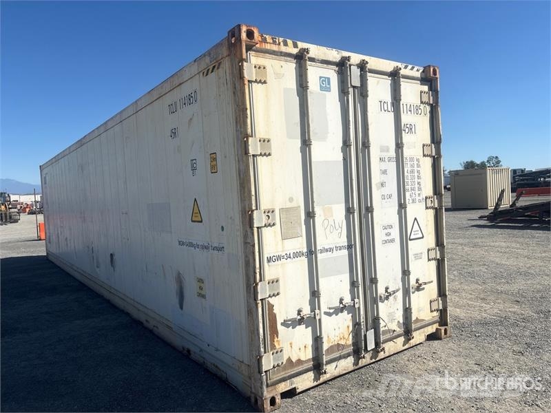  40 ft Refrigerated Storage Container (Inoperable) Contenedores de almacenamiento