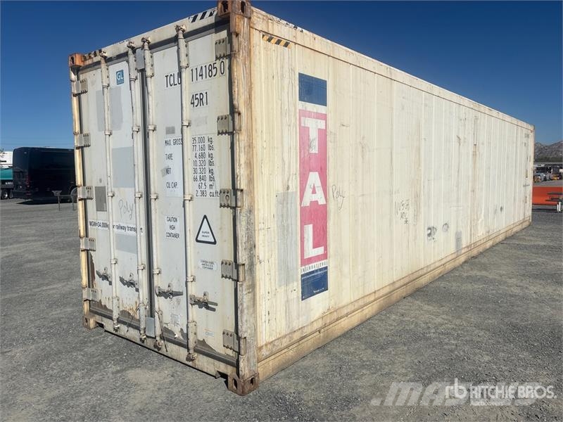  40 ft Refrigerated Storage Container (Inoperable) Contenedores de almacenamiento