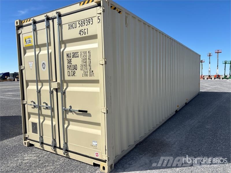  40 ft Standard Storage Container Uzglabāšanas konteineri