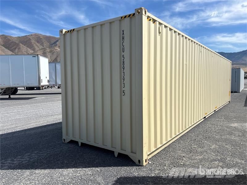  40 ft Standard Storage Container Uzglabāšanas konteineri