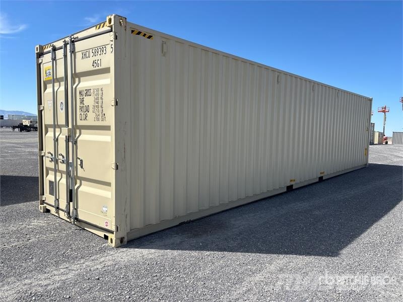  40 ft Standard Storage Container Uzglabāšanas konteineri