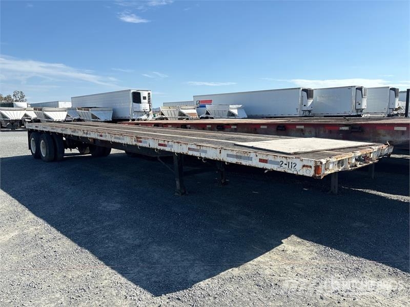 40 ft T/A Flatbed Trailer Lavaperävaunut