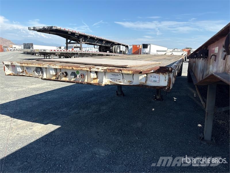 40 ft T/A Flatbed Trailer Lavaperävaunut