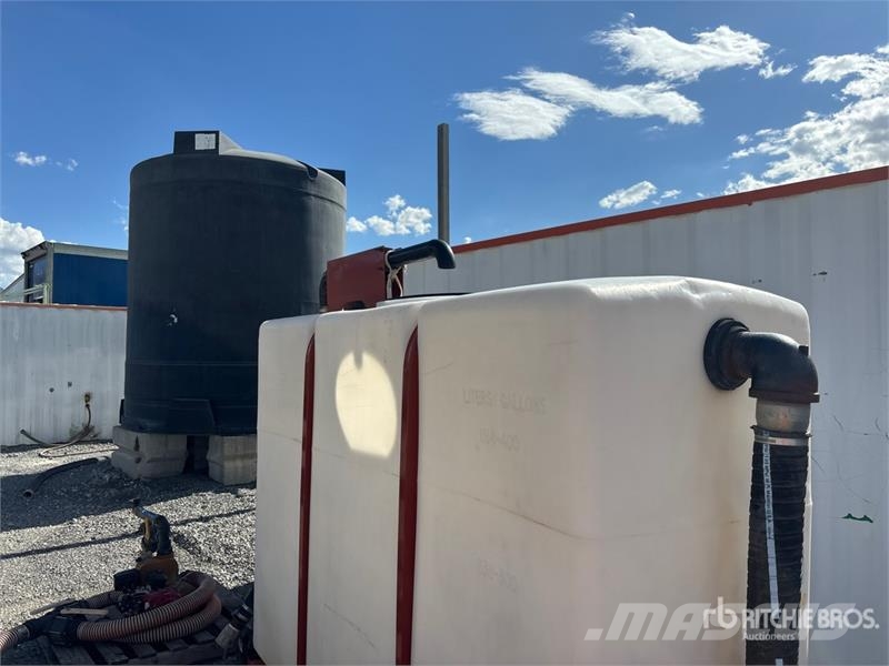 400 gal Water Tank Fuel and additive tanks