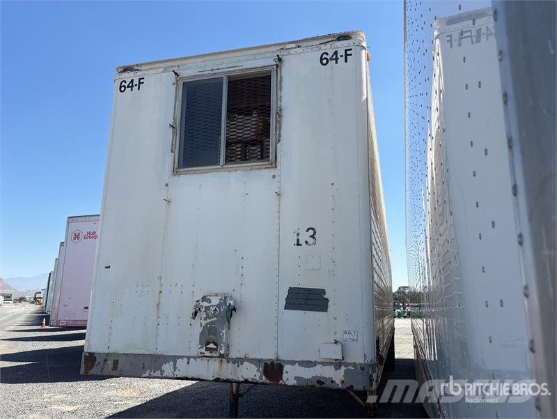 42 ft x 102 in T/A Site Storage Van Trailer 箱體拖車