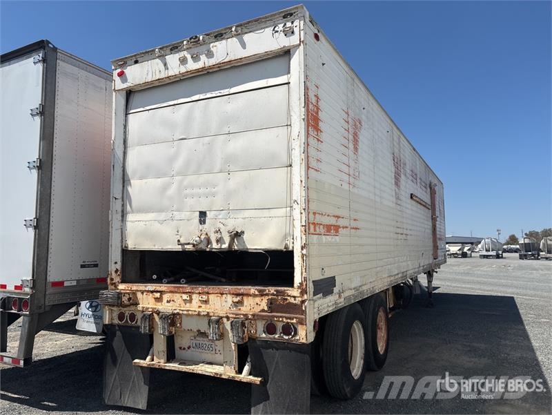 42 ft x 102 in T/A Site Storage Van Trailer 箱體拖車