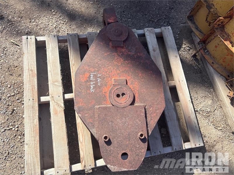  43 in 2 Sheave Load Block Delovi i oprema za kran