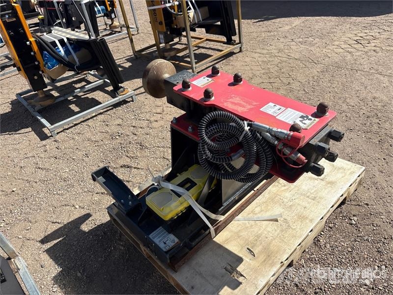  45 in Skid Steer Post Driver Gårds‐husdyr gjerder