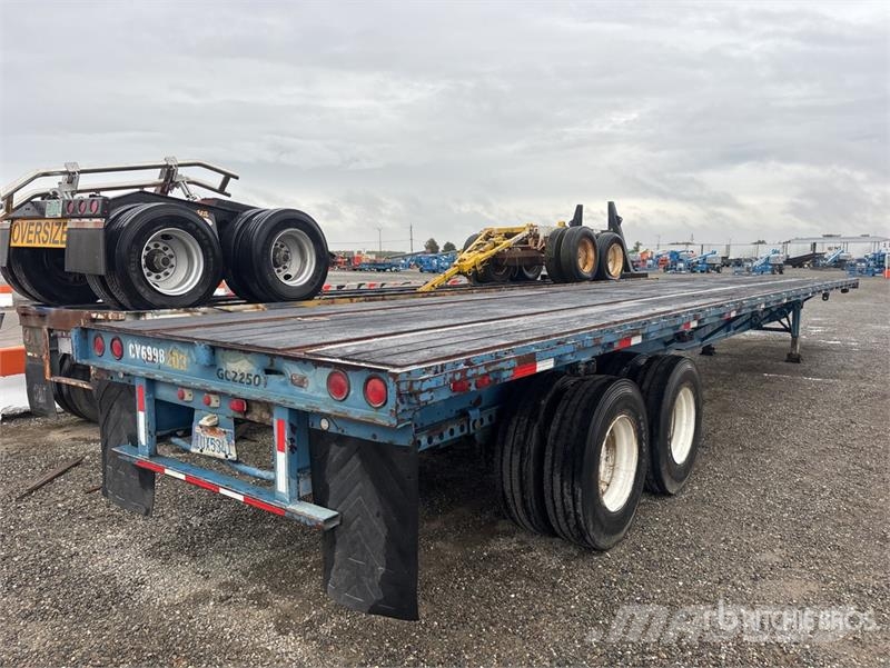  48 ft T/A Flatbed Trailer 自卸半挂车