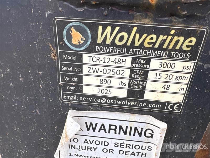 48 in Skid Steer Trencher Trenchers