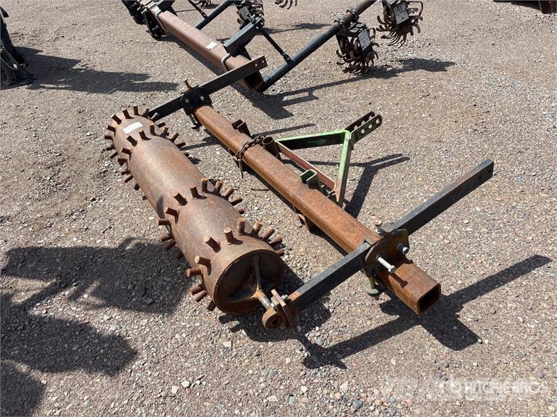  5 ft x 10 in Tool Bar With Roller To Push Holes Fo Lauksaimniecība- Citi
