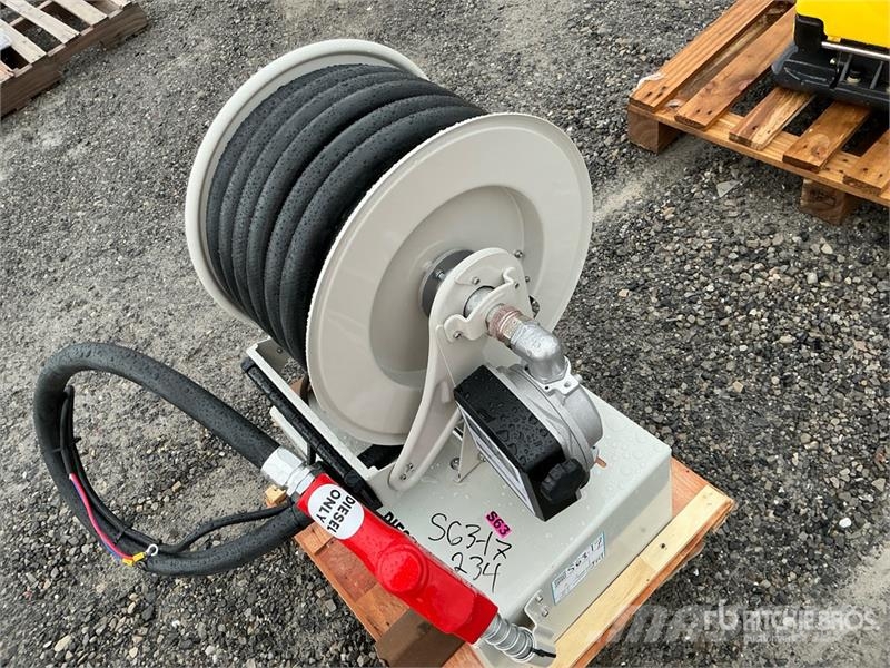  50 ft Diesel Fuel Hose Reel (Unused) Outros componentes
