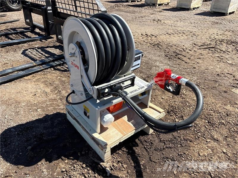 50 ft Diesel Fuel Reel with HD 12v Pump (Unused) Diger