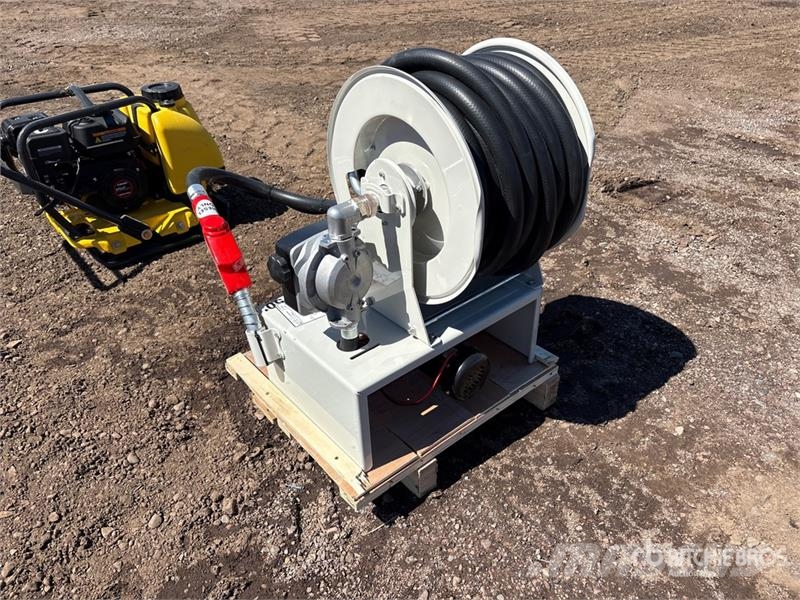 50 ft Diesel Fuel Reel with HD 12v Pump (Unused) Diger