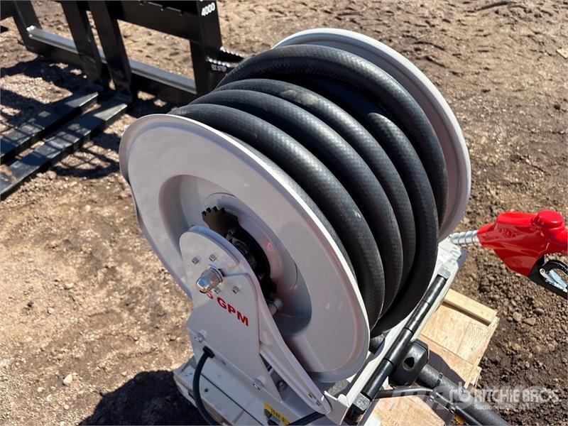 50 ft Diesel Fuel Reel with HD 12v Pump (Unused) Diger