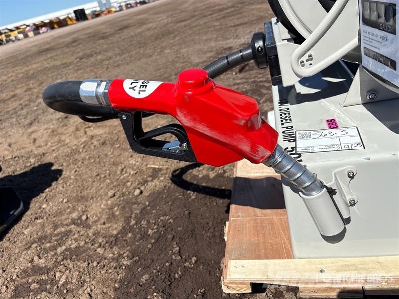 50 ft Diesel Fuel Reel with HD 12v Pump (Unused) Diger