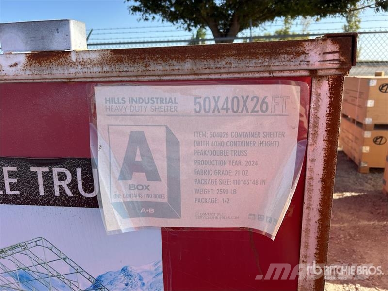 50 ft x 40 ft Container Shelter Sonstige Baumaschinen