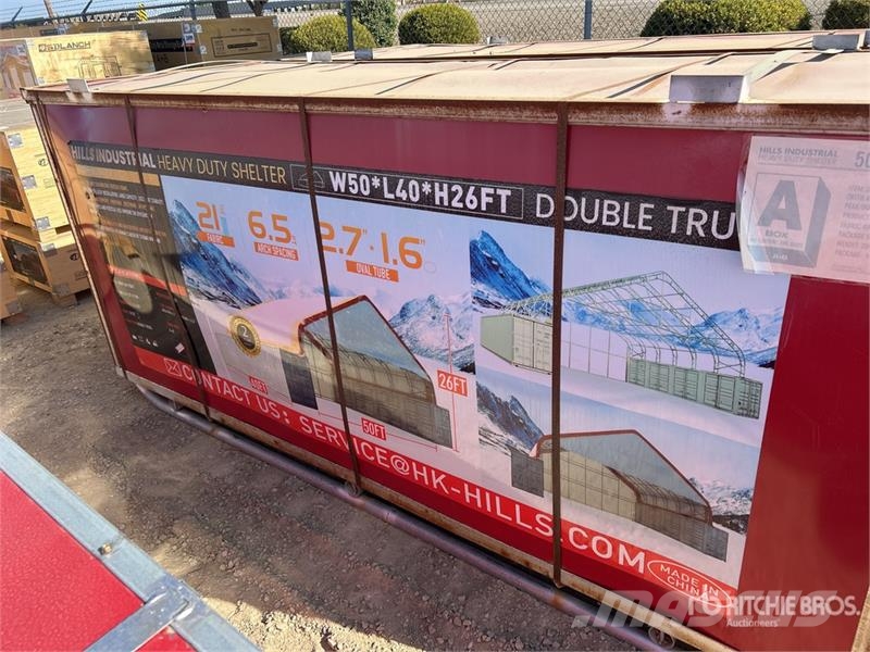  50 ft x 40 ft Container Shelter Sonstige Baumaschinen
