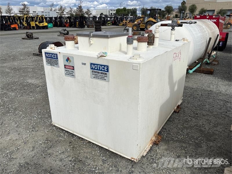  500 gal Skid Mounted Steel Diesel Fuel Tank Kütusemahutid