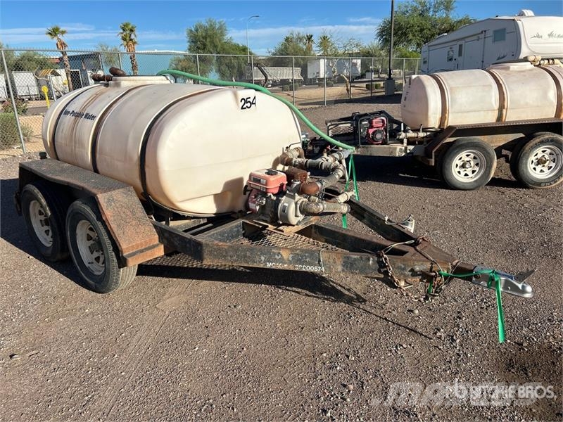 500 gal T/A Water Tank Trailer Citi