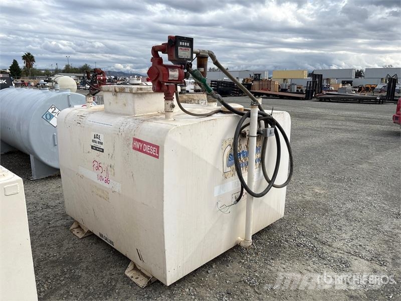 500 gal Trailer Mounted Diesel Double Wall Fuel Ta Kütusemahutid