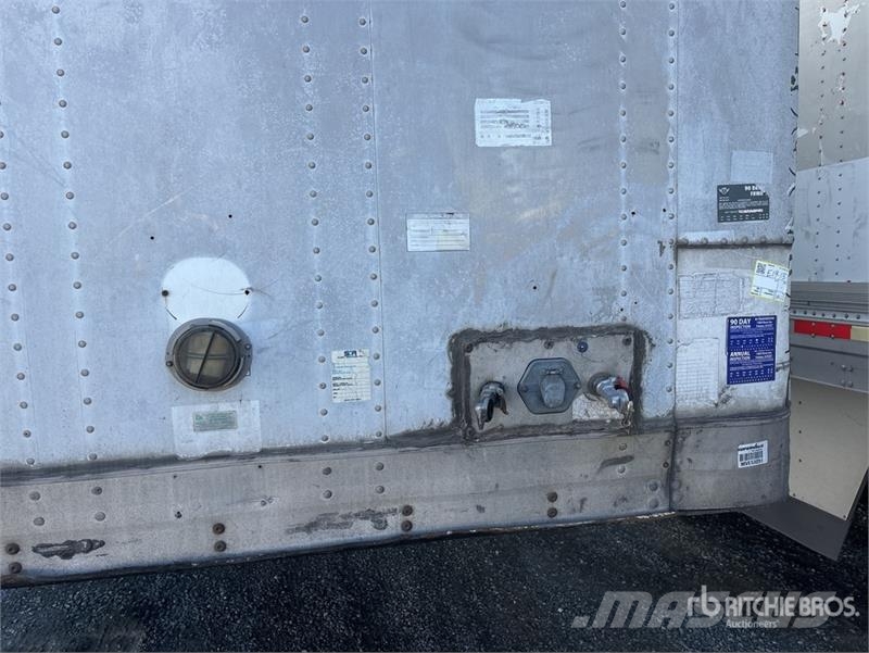  53 ft T/A Van Trailer Prikolice zabojniki