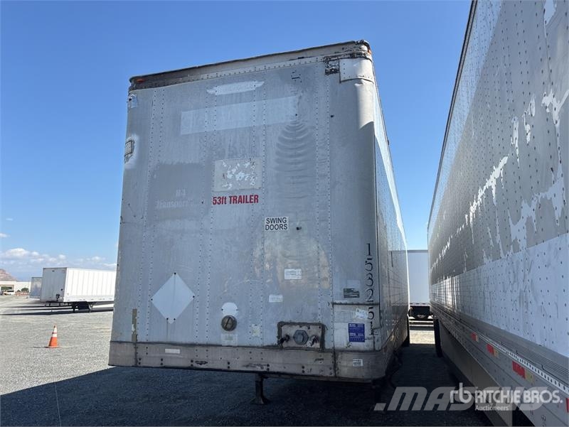  53 ft T/A Van Trailer Prikolice zabojniki